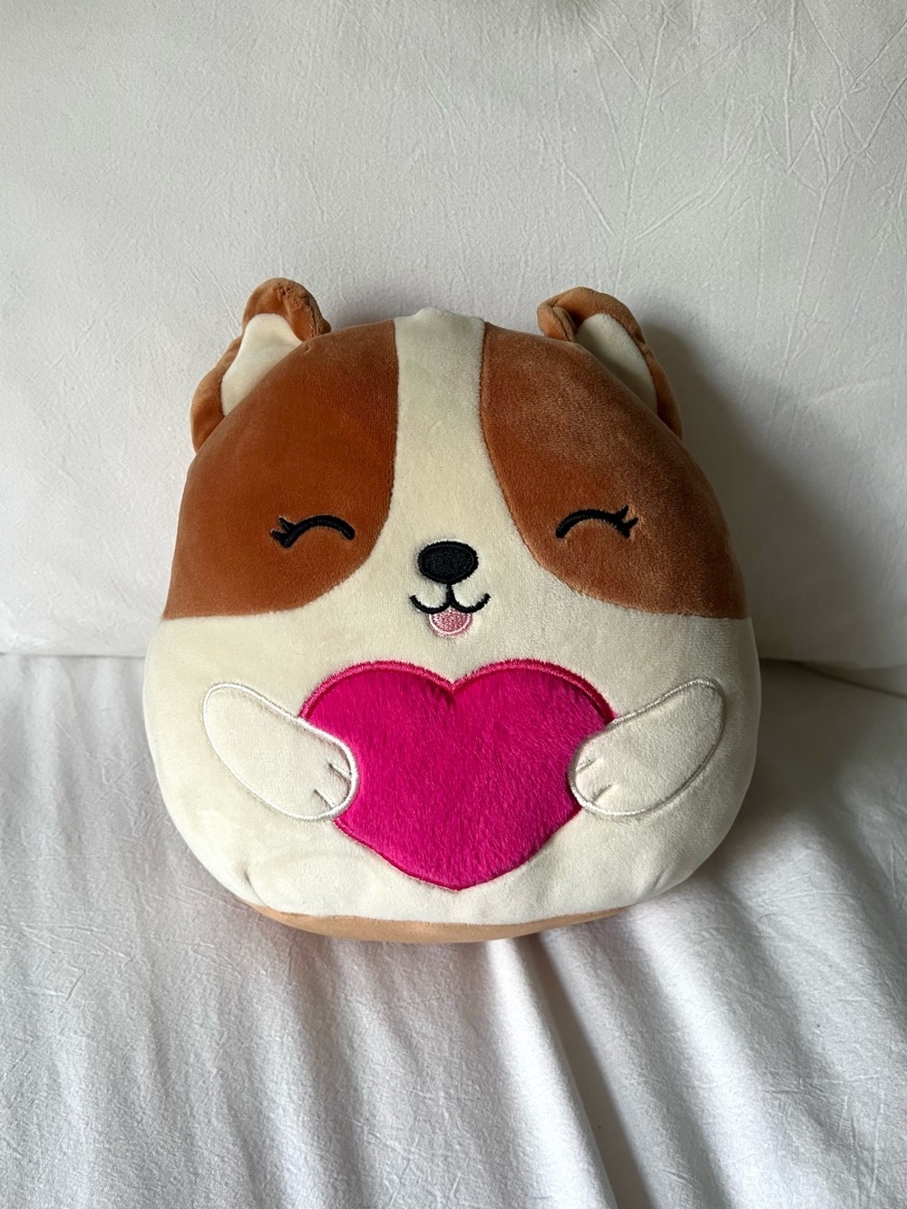 💜 SQUISHMALLOWS Regina The Corgi Plush 9”, Stuffed Animal